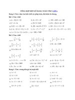 Tải Tổng hợp một số dạng Toán tìm X lớp 6 - Bài tập tìm X lớp 6 có đáp án