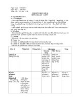 Tải Đề thi học kì 2 môn Địa lý lớp 9 trường THCS Bình Giang, Kiên Giang năm học 2016 - 2017 - Đề kiểm tra học kì II môn Địa lớp 9 có đáp án