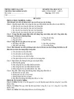 Tải Đề thi học kì 2 môn Công nghệ lớp 9 trường THCS Đình Xuyên, Gia Lâm năm 2015 - 2016 - Đề kiểm tra học kì II môn Công nghệ lớp 9 có đáp án