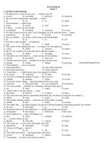 Bài tập bổ trợ nâng cao lớp 10 (6) 