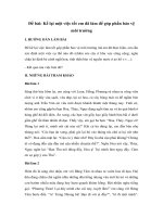 Tải Kể chuyện lớp 5: Kể lại một việc tốt em đã làm để góp phần bảo vệ môi trường - Kể chuyện lớp 5 tập 1