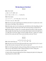 5) - Bài tập nghỉ ở nhà môn Toán 4