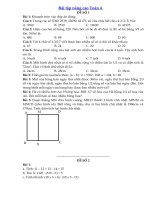 4) - Bài tập nghỉ ở nhà môn Toán 4