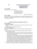 Tải Bộ đề thi học sinh giỏi môn Ngữ văn lớp 6 Có đáp án - Đề thi HSG lớp 6 môn Văn