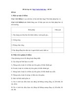 Tải Đề thi học kì 2 lớp 9 môn Sinh học - Đề 20 - Đề thi trắc nghiệm HK 2 môn Sinh học lớp 9 có đáp án