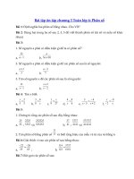 Tải Bài tập ôn tập chương 3 Toán lớp 6: Phân số - Đề cương ôn tập chương 3 Số học lớp 6