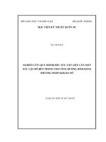 Nghiên cứu quá trình bốc xúc vật liệu của máy xúc lật trong thi công đường hầm bằng phương pháp khoan nổ 