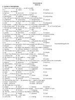 Bài tập bổ trợ nâng cao lớp 10 (10) 