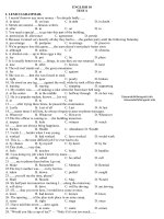 Bài tập bổ trợ nâng cao lớp 10 (5) 