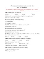 Tải Tổng hợp câu hỏi hay và khó trong bài thi cuối kì 2 môn Hóa học 8 - Câu hỏi trắc nghiệm hay và khó trong bài thi Hóa 8 kì 2 có đáp án