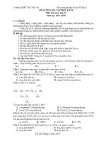Đề cương ôn tập Hóa học 11 HK2 năm 2017 - 2018 trường THPT Chu Văn An - Hà Nội - THI247.com