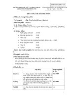 Đề cương chi tiết học phần Đại số tuyến tính (Linear Algebra)