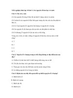 Tải Trắc nghiệm Sinh học 10 bài 3: Các nguyên tố hóa học và nước - Trắc nghiệm Sinh học 10 bài 3 có đáp án