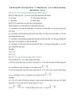 Tải Giải bài tập SBT Vật lý lớp 9 bài 16 - 17: Định luật Jun - Len-xơ. Bài tập vận dụng định luật Jun - Len-xơ - Giải bài tập môn Vật lý lớp 9