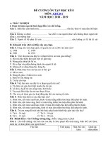 Tải Đề cương ôn tập học kì 2 môn Giáo dục công dân lớp 6 năm 2019 - Nội dung ôn thi học kì 2 môn Công dân lớp 6