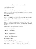 Tải Giải Hóa 10 Bài 11: Luyện tập bảng tuần hoàn, sự biến đổi tuần hoàn cấu hình electron nguyên tử và tính chất của các nguyên tố hóa học - Giải bài tập hóa 10 bài 11