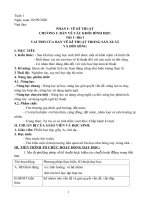 Giáo án (kế hoạch bài học) môn công nghệ lớp 8 cả năm  soạn theo cv 3280 năm 2020 mới nhất,