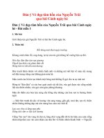 Tải Dàn ý Vẻ đẹp tâm hồn của Nguyễn Trãi qua bài Cảnh ngày hè - Bài văn mẫu lớp 10 hay