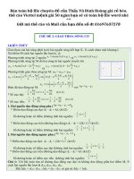 Giao thoa sóng – Tổng hợp lí thuyết và bài tập vận dụng