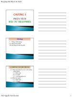 Bài giảng môn Đầu tư tài chính: Chương 3 - ThS. Nguyễn Thị Kim Anh