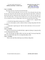 Tải Đề thi học kì 2 môn Ngữ văn lớp 6, 7, 8, 9 năm 2020 - Đề kiểm tra học kì 2 môn Văn lớp 6, 7, 8, 9 có đáp án