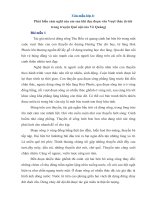 Tải Phát biểu cảm nghĩ của em sau khi đọc đoạn văn Vượt thác (trích trong truyện Quê nội của Võ Quảng) - Bài văn mẫu lớp 6