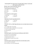 Tải Giải bài tập SBT Lịch sử lớp 10 bài 25: Tình hình chính trị, kinh tế, văn hóa dưới triều Nguyễn (nửa đầu thế kỉ XIX) - Giải bài tập môn Lịch sử lớp 10