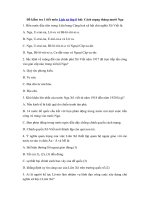 Tải Đề kiểm tra 1 tiết môn Lịch sử lớp 8 bài: Cách mạng tháng mười Nga - Đề kiểm tra 1 tiết môn Sử lớp 8 có đáp án