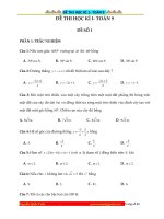 De thi hoc ki 1 toan 9 day du dap an cau truc chuan 