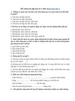 Tải Đề cương ôn tập học kì 1 môn Khoa học lớp 4 năm 2019 - 2020 - Tài liệu ôn tập học kì I môn Khoa học lớp 4