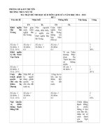 Tải Đề thi học kì 2 môn Lịch sử lớp 6 trường THCS Núi Tô, An Giang - Đề kiểm tra học kì 2 Lịch sử lớp 6