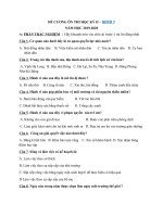 Tải Đề cương ôn tập học kì 2 môn GDCD 7 năm học 2019 - 2020 - Tài liệu ôn thi học kì 2 môn Giáo dục công dân lớp 7 có đáp án