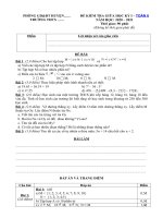 Tải Đề thi giữa kì 1 lớp 6 môn Toán Có đáp án - Đề 2 năm 2020 - 2021 - Đề thi giữa kì 1 Toán 6