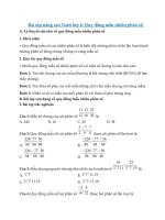 Tải Bài tập nâng cao Toán lớp 6: Quy đồng mẫu nhiều phân số - Bài tập nâng cao Toán 6 phần Số học