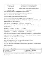 Tải Đề thi thử THPT Quốc gia năm 2017 môn Sinh học Sở GD&ĐT thành phố Hồ Chí Minh - Đề thi thử đại học môn Sinh học năm 2017 có đáp án