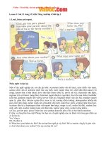 Tải Giải bài tập SGK Tiếng Anh lớp 4 Chương trình mới Unit 12: What does your father do? - Để học tốt Tiếng Anh 4 thí điểm