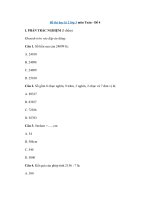 Tải Đề thi học kì 2 lớp 3 môn Toán - Đề 4 - Đề Toán lớp 3 học kì 2