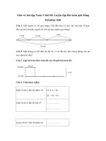 Tải Giải vở bài tập Toán lớp 3 bài 50: Luyện tập Bài toán giải bằng hai phép tính - Giải vở bài tập Toán lớp 3 trang 60