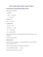 Tải Giải vở bài tập Tiếng Việt lớp 4 tuần 20: Chính tả - Giải sách bài tập Tiếng Việt 4 tuần 20