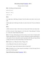 Tải Đề ôn thi học sinh giỏi Toán lớp 3 - Đề 11 - Đề thi học sinh giỏi Toán 3