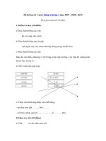 Tải Đề thi học kì 1 môn Tiếng Việt lớp 1 năm 2019 - 2020 - Đề 9 - Đề kiểm tra học kì 1 môn Tiếng Việt lớp 1