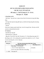 Tải Giáo án lớp chồi (4 - 5 tuổi): Ném trúng đích thẳng đứng - Giáo án mầm non lớp 4 - 5 tuổi