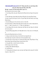 Tải Giải bài tập SBT Lịch sử 12 bài 18: Những năm đầu của cuộc kháng chiến toàn quốc chống thực dân Pháp (1946-1950) - Hướng dẫn trả lời câu hỏi sách bài tập Lịch sử 12