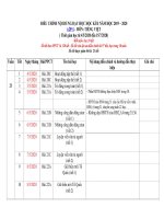 Tải Phân phối chương trình học kì 2 lớp 5 môn Tiếng việt VNEN Giảm tải - Kế hoạch dạy học lớp 5 học kì 2 môn Tiếng việt