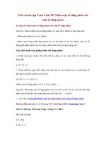 Tải Giải vở bài tập Toán 5 bài 58: Nhân một số thập phân với một số thập phân - Giải vở bài tập Toán 5 tập 1