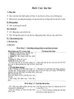 Tải Giáo án Toán 9 bài Căn bậc hai - Giáo án điện tử môn Toán lớp 9