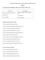 Tải Giải bài tập SGK Tiếng anh lớp 3 Chương trình mới Unit 8 THIS IS MY PEN - Để học tốt Tiếng Anh lớp 3 Thí điểm