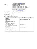 Tải Giáo án buổi chiều lớp 1 cả năm - Giáo án ôn luyện buổi chiều lớp 1 trọn bộ