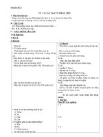 Tải Giáo án phụ đạo Ngữ văn 6 - Giáo án dạy thêm Ngữ văn 6