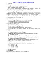 Tải Toán lớp 6 - Chuyên đề số đo góc, vẽ góc khi biết số đo - Bài tập ôn tập Hình học lớp 6